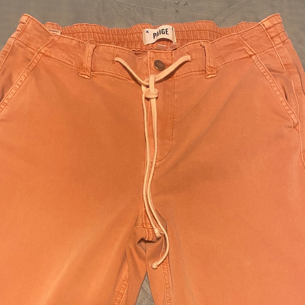 PAIGE Christy Peach Ankle Cropped Jeans Size 29 - Picture 5 of 6